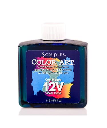 Scruples Color Art Conditioning Color Gloss Hair dye without ammonia - 118ml - 12V - cool blonde - violet base