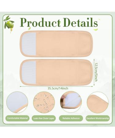 Castor Oil Pack Wrap for Feet Adjustable Soft Flannel Cloth Castor Oil Pack Gift for Friends Family Members Khaki - Buy Online on GoSupps.com
