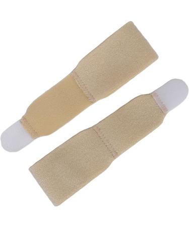 Skin Color Toe Sleeves 2pcs - Soft Hammer Toe Straightener Strap - Claw Toe Corrector for Bent Toe (S) - Buy Online on GoSupps.com