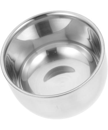 Lurrose 4-Part Men's Shaving Accessories Set - Clean Shave Cream Aluminum Foam Rod Stainless Steel Capacity Shaving Cup - Metal Silver (4pcs) - International Shipping Available - Buy Online on GoSupps.com