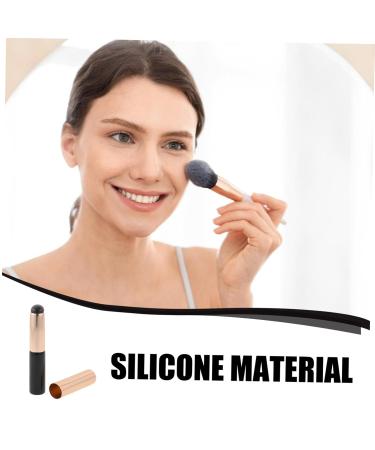 Round Head Silicone Lip Brush for Lipstick & Lip Makeup | Portable Lip Applicator for Women - Perfect Makeup Tool - Buy Online on GoSupps.com