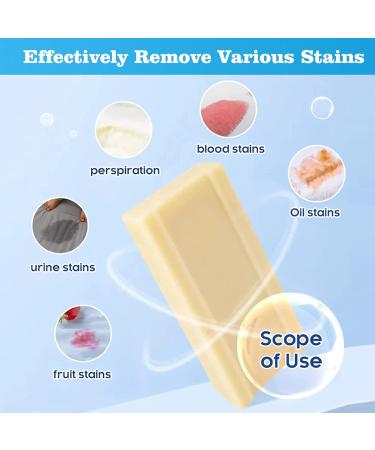 Grand Canal Old Laundry Soap Bar & Brush Set - Powerful Stain Remover & Whitener for All Clothing - Long-Lasting Fragrance - Hand Wash Clothes - 1PCS - Buy Online on GoSupps.com