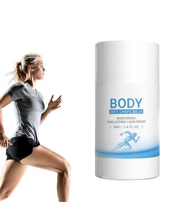 Generisch Anti-friction cream for men - 40 ml - Skin-protecting balm for dry and sensitive areas of the body - For sports cycling arms legs chest