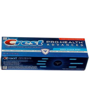 Crest Pro-Health Toothpaste Clinical Gum Protection Smooth Mint - 3.5 oz Pack of 5 - Buy Online on GoSupps.com