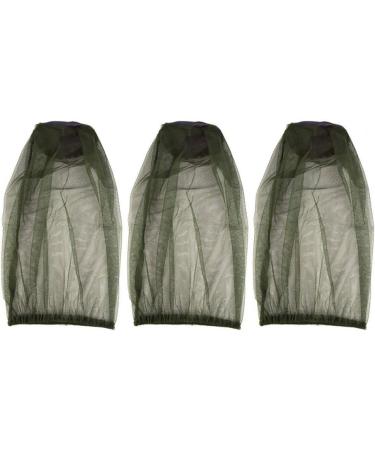 Healifty Mosquito Insect Hat 3pcs Head Net Mosquito Net Mesh Mens Womens Face Net Hiking Outdoor Fishing Camping Net from Insect Bug Bee Fly Fishing Hat - Buy Online on GoSupps.com