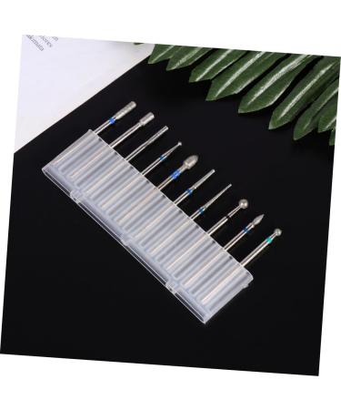 Beavorty 1 Set Power Tools Nail Art Tool Nail Tools for Nail Art Electric Tool Nail Art Drill Bit Cleaning Tool Manicure Drill bits Nail Drill Tool Tungsten Steel Grinding Head Drill Set 9.8 6.2 1.2cm - Buy Online on GoSupps.com