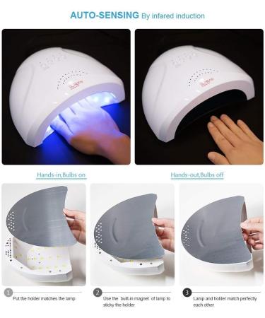 Vishine Gel Nail Polish Starter Kit - 48W UV LED Lamp, Manicure Tools, Brown Nude Series Colors, Gel Polish Base Top Coat & Mat Top Coat - #002 Kit #04 - Buy Online on GoSupps.com