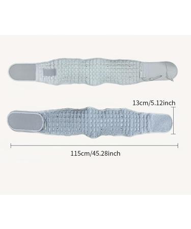 Pailon Inflatable Waist Traction Belt | Spine Lumbar Support & 360 Protection | Comfortable Unisex in Gray - International Shipping Available - Buy Online on GoSupps.com