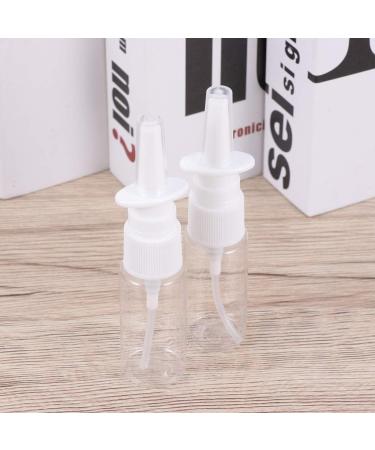Supvox 10pcs Nasal Spray Bottle - 15ml Transparent Empty Plastic Bottles | Portable & Refillable | Ideal for Travel - Shop Now! - Buy Online on GoSupps.com
