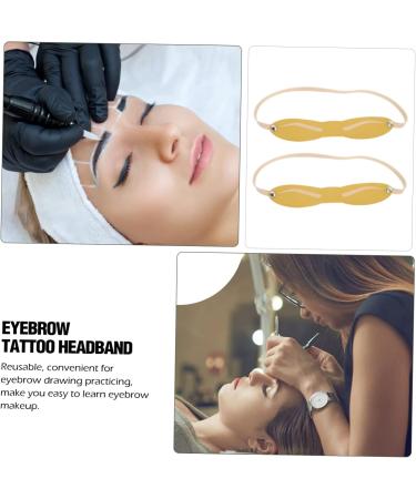 Angoily 10pcs Eyebrow Practice Skin Microblading Practice Skin False Skin Practice Tools Eyebrow Trimming - Buy Online on GoSupps.com