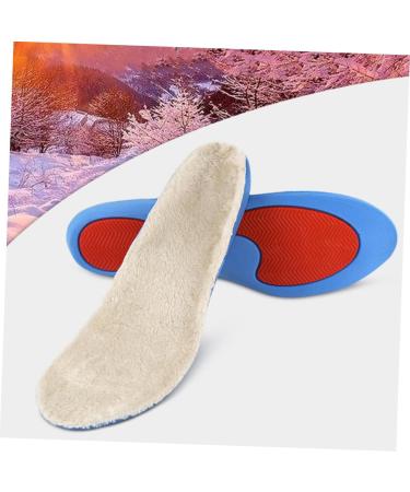 NOLITOY Sports Shoe Inserts - Soft Fleece Insoles for Plantar Support Comfort & Shock Absorption | Ideal for Casual Dress & Walking Boots - White Full Pad Size M - Buy Online on GoSupps.com