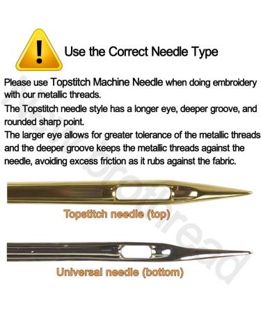 New brothread 20 Assorted Metallic Embroidery Machine Thread Kit - 500M Each Spool - Buy Online on GoSupps.com