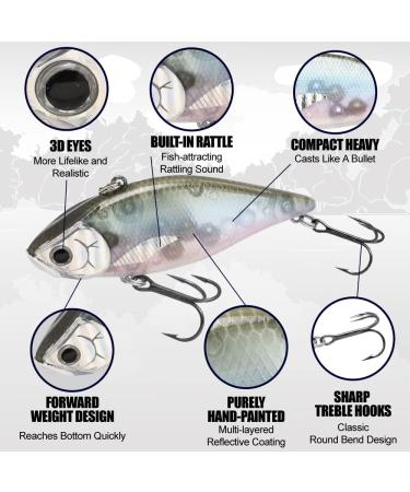 Lucky Craft LV-500 Max Lucky Vibration 270 MS American Shad - Premium Fishing Lure - Buy Online on GoSupps.com
