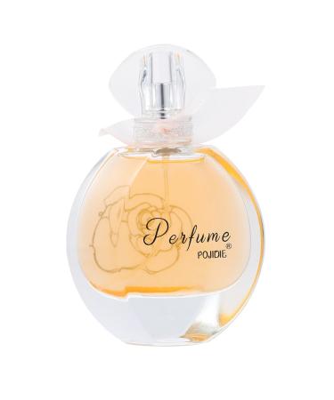 MERRYHAPY 1 Perfume for Lady Glass Body Perfume Sweet Perfume Long lasting Perfume 12X8X3cm Golden