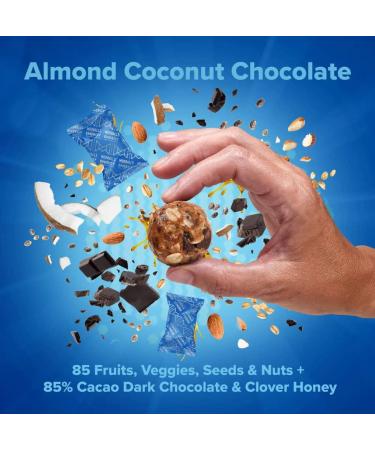ModBalls - Pure Fuel for Clean Energy - 20 Servings - Almond Coconut Chocolate Energy Bites - Buy Online on GoSupps.com
