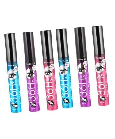 FOMIYES 6 Pcs Waterproof Mascara Eyelash Spoolies Eyelash Mascara Makeup Mascara Water Proof Extend