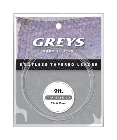 Fly leader - pulled - Greys - 5 X - 0.15 mm - 2.75 m