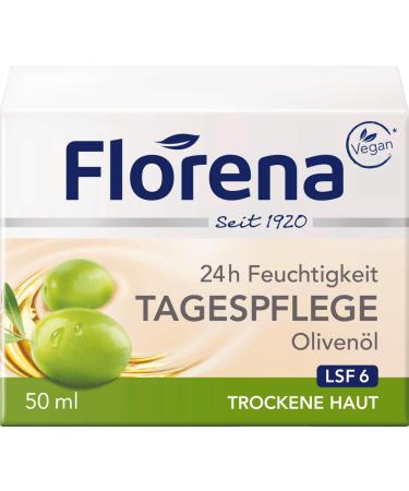 Buy Florena Day Cream with Olive Oil 50ml - Nourishing Moisturizer from Germany | International Shipping Available - Buy Online on GoSupps.com
