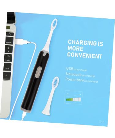 FRCOLOR 3 Pcs Sonic Electric Toothbrush Cleaner - Vibrating Smart Tooth Brush for Adults Effective Household Oral Care - Buy Online on GoSupps.com
