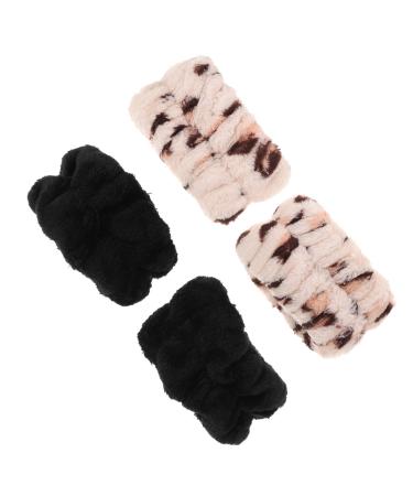 Healvian 2paires Bracelets de Lavage du Visage Absorbant Eau pour Spa Domicile et Activit s Sportives