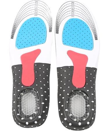 NOLITOY Unisex Gel Insoles - Thick Silicone Shoe Inserts for Running & Sports | Breathable Orthotic Arch Pads for Men & Women - Buy Online on GoSupps.com