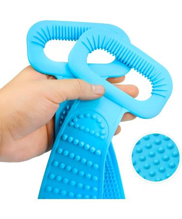 Silicone Back Scrubber for Shower | Back Brush & Massage Shower Scrub for Exfoliation - Buy Online on GoSupps.com