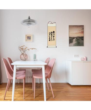 ARTIBETTER Hanging Chinese Xuan Paper Scroll - 31 x 13 Inch Blank Calligraphy Scroll for Home Decor - Golden Chinese Painting Paper - Buy Online on GoSupps.com