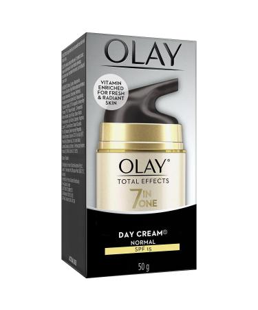 Olay Total Effects 7-in-1 Day Cream Normal SPF 15 50g - Moisturizing and Anti-Aging Formula - Buy Online on GoSupps.com