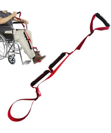 Facynde Leg Lifter Belt for Hemiplegia | Foot Lift Booster & Hip Replacement Trainer | Easy Pull Rope to Bed - Buy Online on GoSupps.com