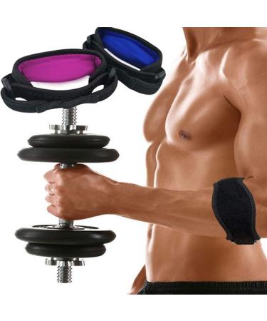 CALIDAKA Unisex Tennis Elbow Brace with Compression Pad - Rose Red | Reduce Joint Pain for Sports & Daily Use - 1pc - Buy Online on GoSupps.com