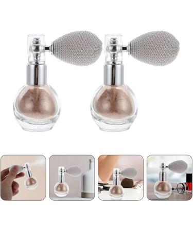 DOITOOL Body Glitter Spray 2pcs Glittering Spraying Hair Sparkling Tools Makeup Supplies Gloss Highlighters Bottle As Shown 1 7.5x6cm - Buy Online on GoSupps.com