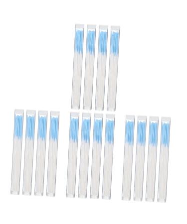 Healifty 16 Boxes Ear Piercing Cleaning Line Cleaning Accessories Ear Cleaners Home Supply Portable Ear Cleaning Tool Portable Ear Floss Household Products Perforation Blue