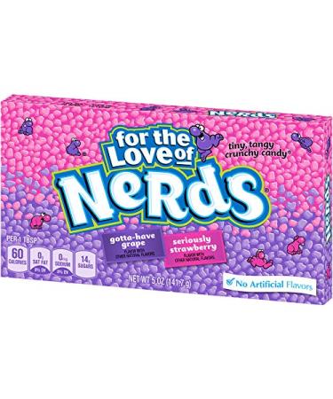 Nerds Grape & Strawberry Candy - 5 Oz. - Pack of 12 - Buy Online on GoSupps.com