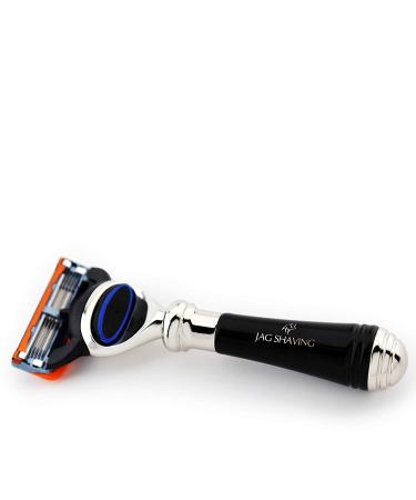 5-Edge Cartridges Razor Holder - High-Quality Resin Handle Extra Short Design for Men - Perfect for International Shipping - Buy Online on GoSupps.com