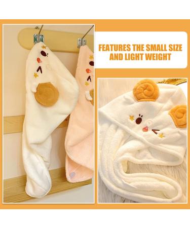 Animal Hair Hat Towel Hijab Hair Bonnet Shower Caps Washcloths Dry Hair Turban Cap Fast Dry Hair Turban Turbans for Women Coral Fleece Turban Hat Japanese-Style White - Buy Online on GoSupps.com