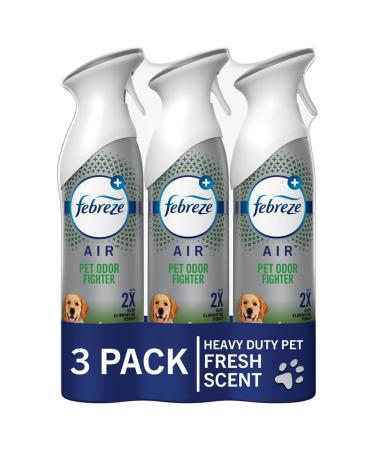 Febreze Air Freshener Spray, Heavy Duty Pet Odor Fighter for Home, Pet Air Freshener, Pet Friendly, Odor Fighter for Strong Odor, 8.8 Oz (Pack of 3) - Buy Online on GoSupps.com