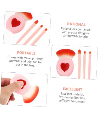 Angoily 6 Boxes Makeup Brush Set Synthetic Foundation Makeup Brush Mini Containers Cosmetic Accessories Blush for Cheeks Portable Makeup Brush Eye Shadow Brush Pu Powder Brush Woman - Buy Online on GoSupps.com