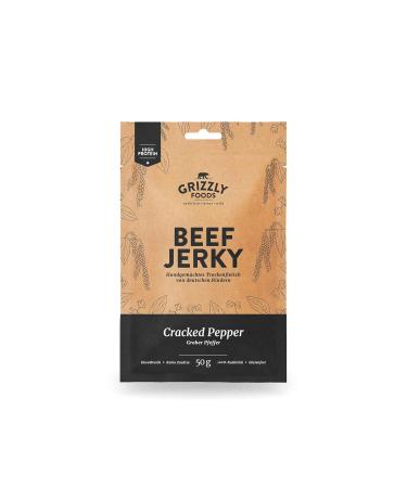 Premium German Beef Jerky Set - All 6 Varieties | 300g (6 x 50g) - International Shipping Available - Buy Online on GoSupps.com