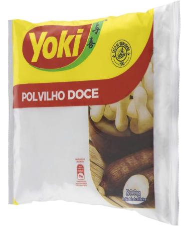 Yoki Sweet Starch/Polvilho Doce 500g - Gluten-Free Brazilian Tapioca Flour - Buy Online on GoSupps.com