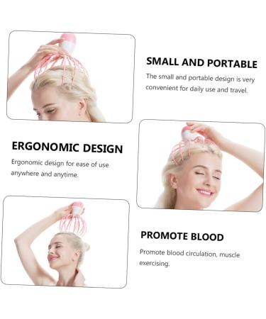 Buy Healvian Handheld Scalp Massager | USB Rechargeable Vibration Tool for Head & Hair | Ultimate Relaxation & Tingling Therapy - Buy Online on GoSupps.com