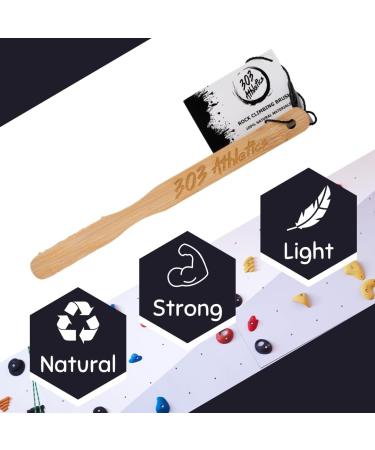 303 Climbing Brush - Eco-Friendly Bamboo Cleaning Brush for Bouldering & Climbing - Buy Online on GoSupps.com