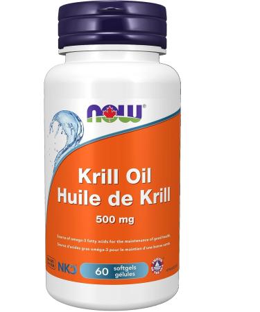 Now Neptune Krill Oil 500mg 60 Softgels