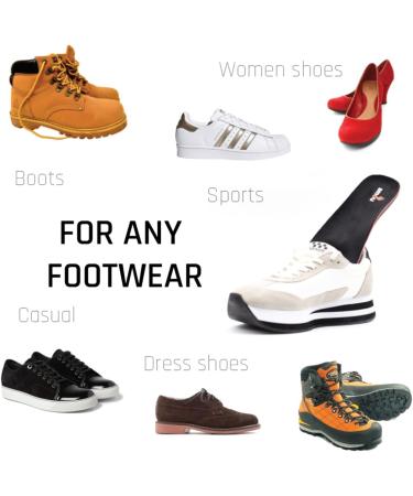 Insoles with Metatarsal Foot Pads | Ball of Foot Pain Relief | Arch Support Orthotics for Men & Women | Size 6-6.5 US / 8-8.5 US - Buy Online on GoSupps.com