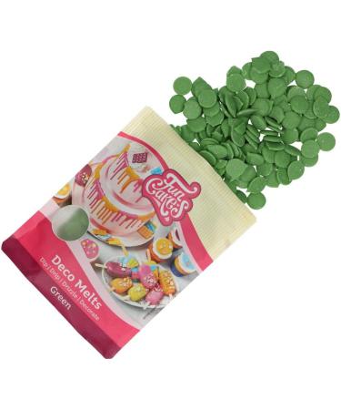 FunCakes Deco Melts Green AZO Free 250 g - Buy Online on GoSupps.com