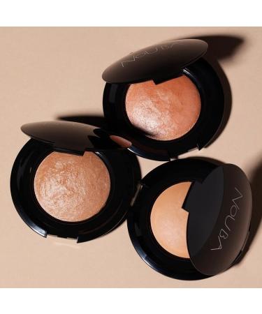 Nouba Earth Bronzer Powder - Illuminating Bronze Foundation for Face & Body | Long Lasting Shimmer Contour Makeup for Natural Glowing Skin - Color 5 - Buy Online on GoSupps.com