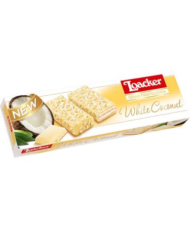 n.v. Loacker Gran Pasticceria White Coconut Waffle Pastry 100g
