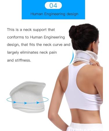 Pruoyoy Neck Support - Adjustable Universal Neck Claw Traction with Chin Support for Injury Correction & Spine Protection - Buy Online on GoSupps.com