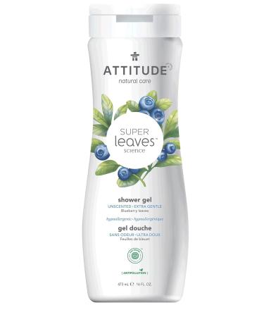 ATTITUDE Body Wash - Vegan & Cruelty-Free Shower Soap, Hypoallergenic, Unscented - 16 Fl Oz (Pack of 6) - Buy Online on GoSupps.com