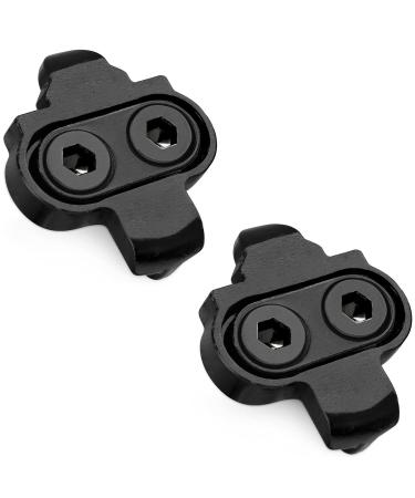 MARQUE SPD Compatible Bike Cleats - Compatible with Shimano SM SH51, Cleat Set for Indoor Cycling, Outdoor Road Cycling, Mountain Biking, Designed for Women and Men Spinning Clipless Cycle Shoe Black