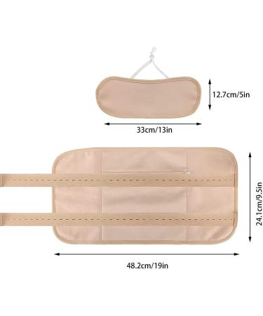  Eventerde Reusable castor oil pack reusable organic castor oil pack castor oil packs for the liver | Caster Oil Packs Unisex Neck Waist Eventer - Buy Online on GoSupps.com